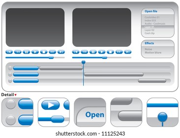 button for video software