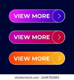 button View More gradient set vector
Vector set gradient button