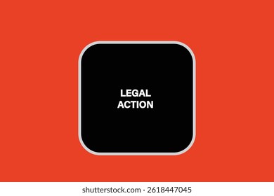 button web template, Legal action, banner label

