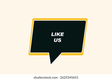 button ,web template, Like us, banner label


