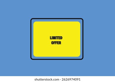 button ,web template ,Limited Offer, banner label


