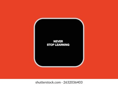 button ,web template, never stop learning, banner label


