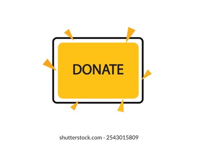button web template.admission,donate , Speech bubble, banner label

