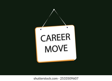 botão web template.Career mover, admissão abrir, Balão de fala, rótulo do banner


