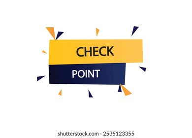 button web template.check point, Einlass offen, Sprechblase, Bannerbeschriftung

