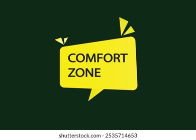 button web template.comfort zone, Eintritt offen, Sprechblase, Banner-Label


