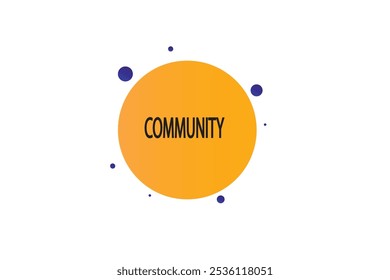 button web template.community, admission open, Speech bubble, banner label
