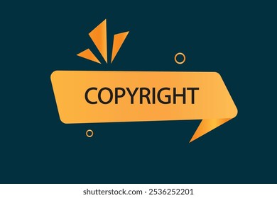 button web template.copyright, admission open, Speech bubble, banner label

