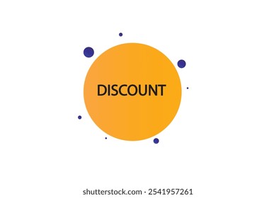 button web template.discount, admissão aberta, Balão de fala, etiqueta do banner



