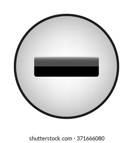 button for website, vector illustration
