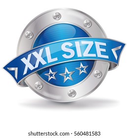 Button XXL size and advertising