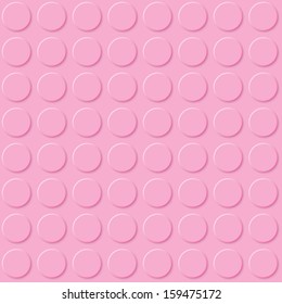 buttons background. pink seamless texture. vector eps10
