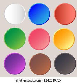 Buttons different color