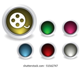 buttons film, empty button included