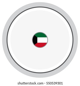 The buttons of the flags. Design Fantastic. Kuwait.
