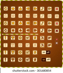 buttons game interface