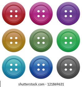 buttons for garments vector on a white background