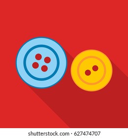 Buttons icon of vector illustration for web and mobile
