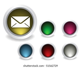 buttons letter, empty button included