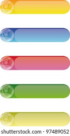 Buttons on a white background for creation of sites