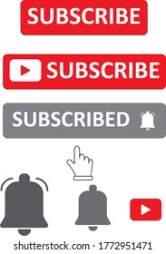 Buttons related to Youtube creations.