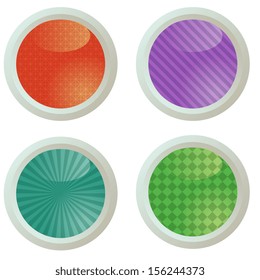 Buttons set various colors