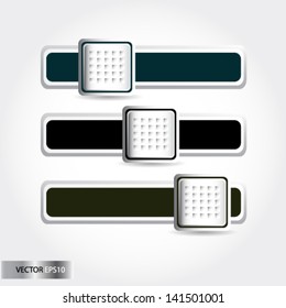 Buttons, vector, 10eps.