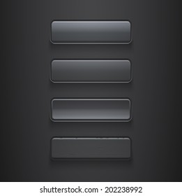 Buttons. Vector.