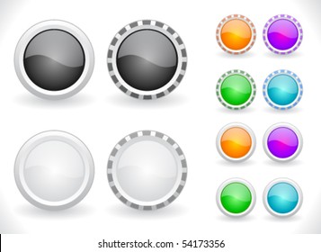 Buttons for web