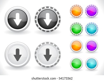 Buttons for web