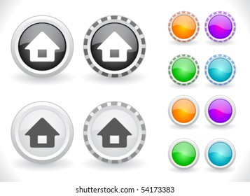Buttons for web