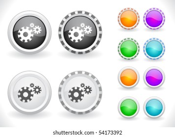 Buttons for web