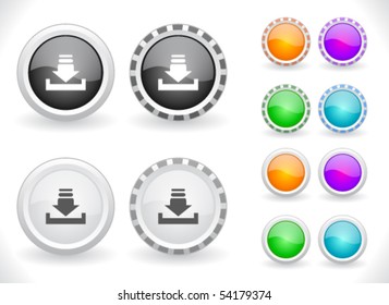 Buttons for web