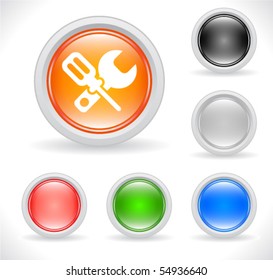 Buttons for web