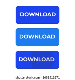 Buttons for web download normal active hover