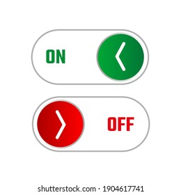 buttons for web on white background