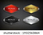 Buttons web steel on background color black