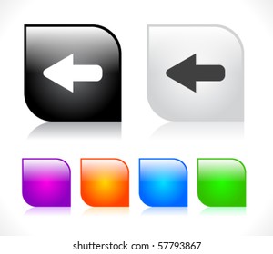 Buttons for web. Vector.