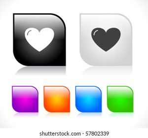 Buttons for web. Vector.