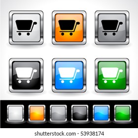 Buttons for web. Vector eps10.