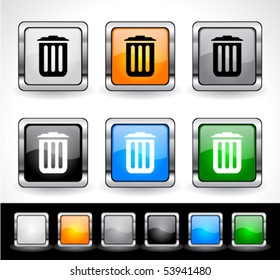 Buttons for web. Vector eps10.