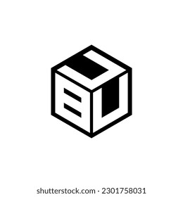 BUU letter logo design in illustration. Vector logo, calligraphy designs for logo, Poster, Invitation, etc.