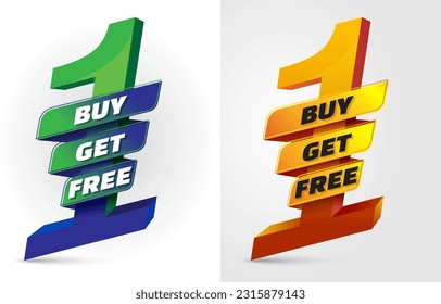 Buy 1 Get 1 Free, buy one get one free, offer, sale, tag, deal, promo, poster, label, icon, logo