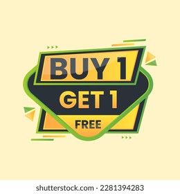 buy 1 get 1 free promotional banner design