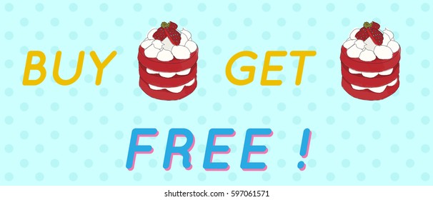 Buy 1 Get 1 Free Red Velvet Cup cakes