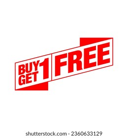 Buy 1 get 1 free typography unit. 