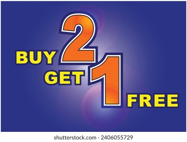 Buy 2 get 1 free