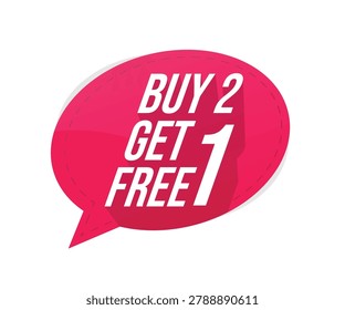 
Buy 2 get 1 free sticker template design