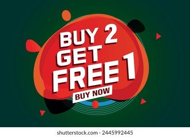 Kaufen 2 Kostenlos 1 Jetzt kaufen Poster Banner Grafikdesign Symbol Logo Symbol Symbol Social Media Website Coupon

