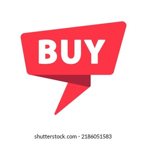 Compra - Banner, Speech Bubble, Label, Sticker, Ribbon Template. Ilustración de material vectorial